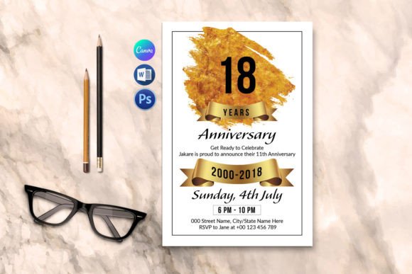 Download Anniversary Invitation Template - Invitation Collection